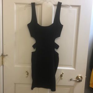 Top shop black mini dress!